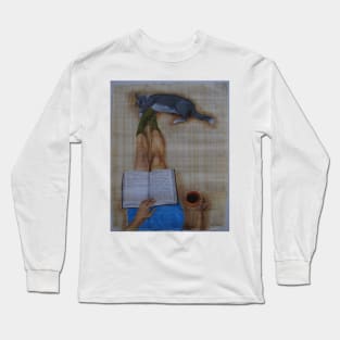 Time spent with cats is never wasted Long Sleeve T-Shirt